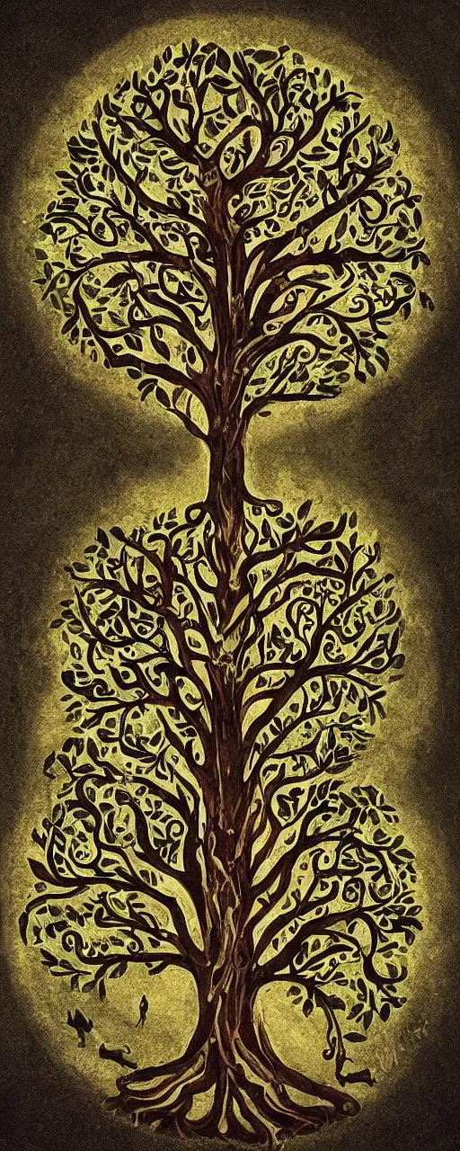 Prompt: Tree of life