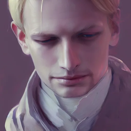 Prompt: johan liebert, digital art by Mandy Jurgens and Irina French and Heraldo Ortega , hyperdetailed, artstation, cgsociety