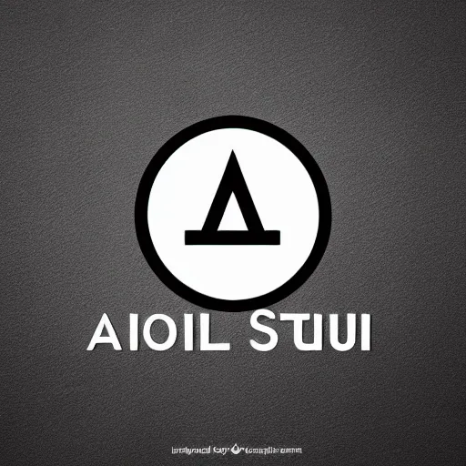 Prompt: coloutful logo for AI art studio,