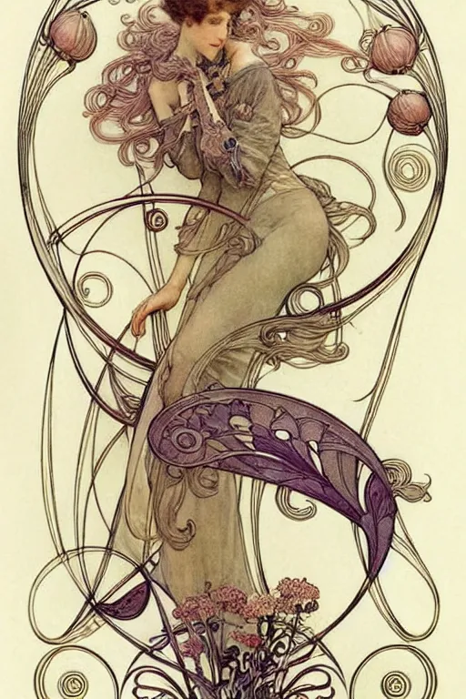 Image similar to ( ( ( ( ( handbook of art nouveau decorative designs lines motifs design ideas. muted colors. ) ) ) ) ) by jean - baptiste monge!!!!!!!!!!!!!!!!!!!!!!!!!!!!!!