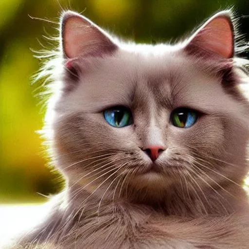 Image similar to the most beautiful cat in the world