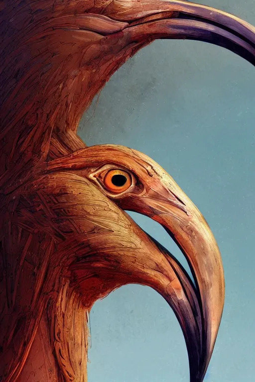 Prompt: Ibis head on a human body, egyptian god, Thoth, on a sandstorm background, intricate, elegant, highly detailed, artstation, concept art, smooth, sharp focus, illustration, , digital art from artstation, digital art from deviantart, by Stjepan Sejic, Ruan Jia, and Mandy Jurgens, and Artgerm, and william adolphe bouguereau