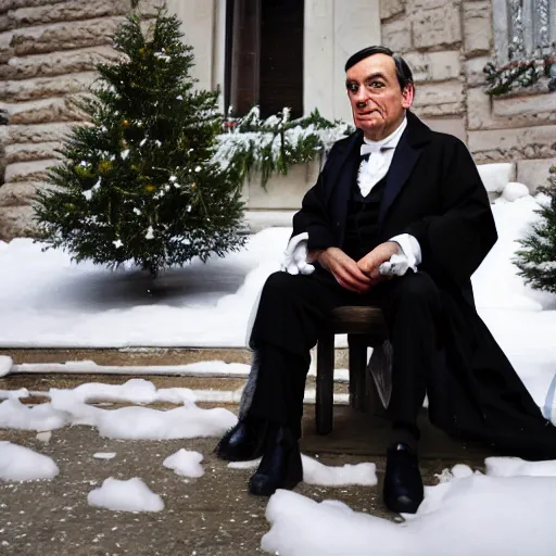 Image similar to mario draghi as scrooge, 4k photo, trending