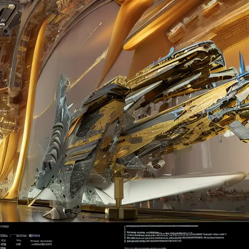 Image similar to sci-fi motherboard structure on the coronation of napoleon painting and digital billboard in the middle, unreal engine 5, keyshot, octane, artstation trending, ultra high detail, ultra realistic, cinematic, 8k, 16k, in style of zaha hadid, in style of nanospace Michael Menzelincev, in style of Lee SOUDER, colors in style of the Blade Runner 2049, in plastic, dark, tilt shift,