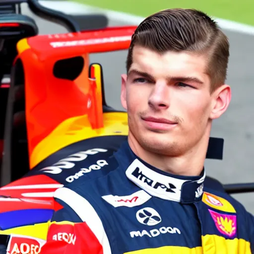 Prompt: max verstappen as a woman