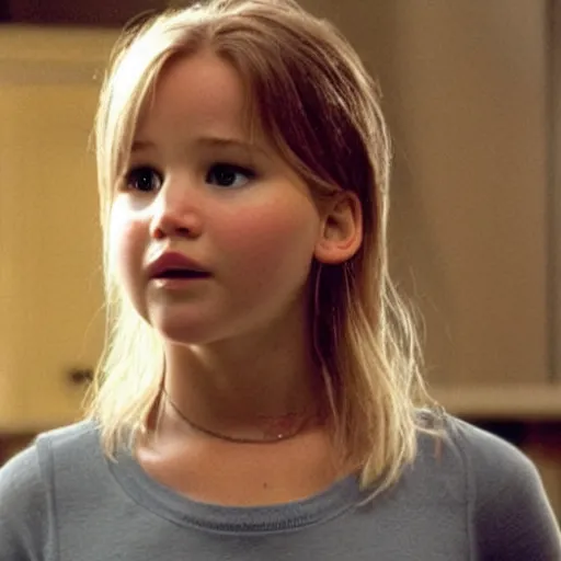 Prompt: Promo picture of Jennifer Lawrence as Geri Maguire in Jerry Maguire remake (2029)