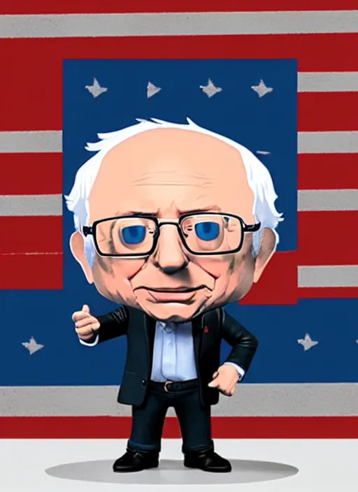 Image similar to bernie sanders funko pop