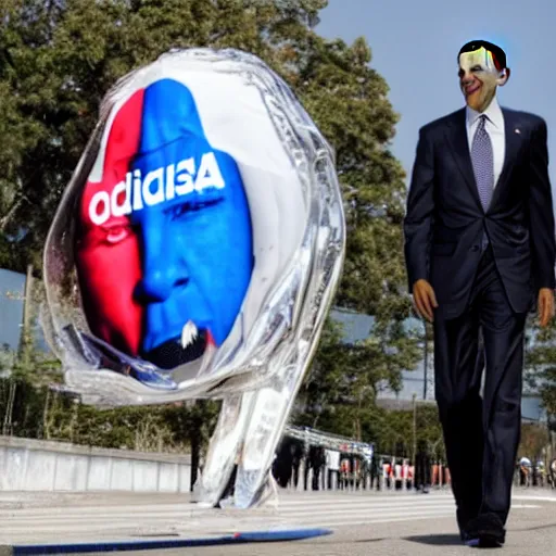 Image similar to obama in adidas