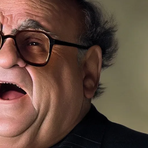 Image similar to danny devito in the ten commandments, 8k resolution, full HD, cinematic lighting, award winning, anatomically correct