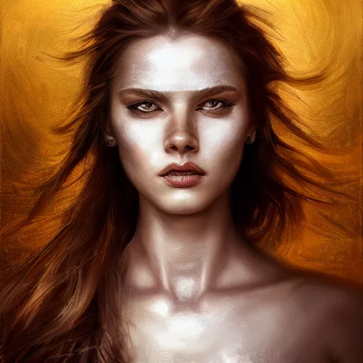 Prompt: Runic beauty of the beautiful face young mortal woman, dynamic lighting, cinematic, establishing shot, extremely high detail, shining, photo realistic, cinematic lighting, intricate line drawings, 8k resolution, oil painting on canvas