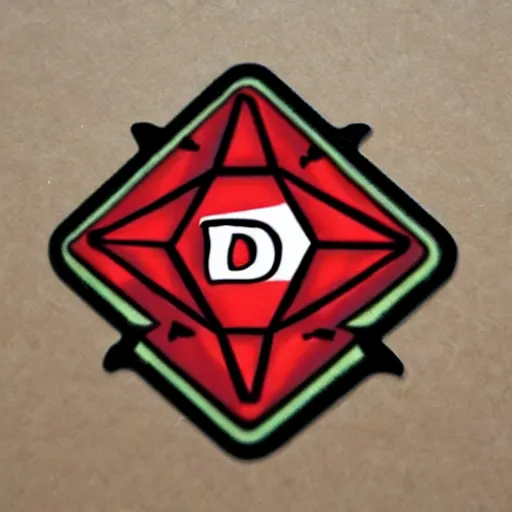 Image similar to cute d & d d 2 0 sticker