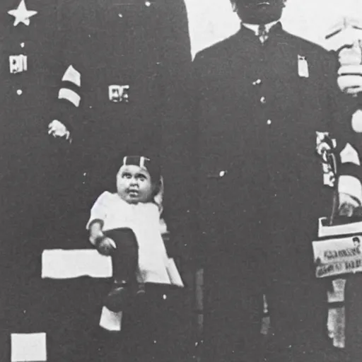 Image similar to Super Mario gets his citizenship at Ellis Island historic photograph from 1920