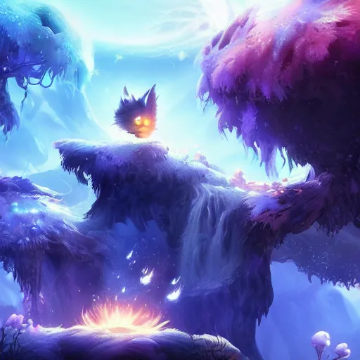 Image similar to ori and the will of the wisps