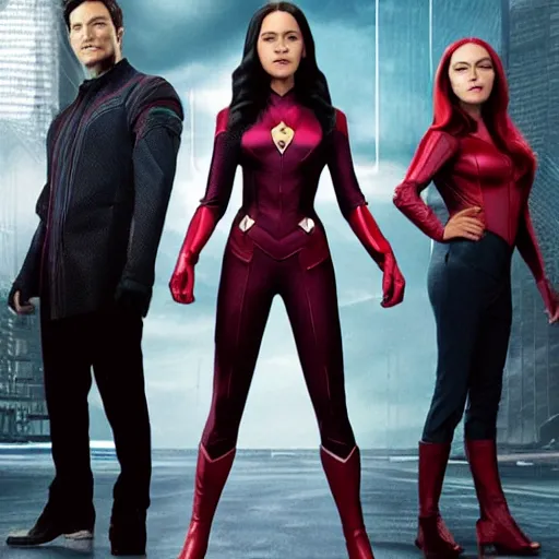 Image similar to wanda vision marvel tv series