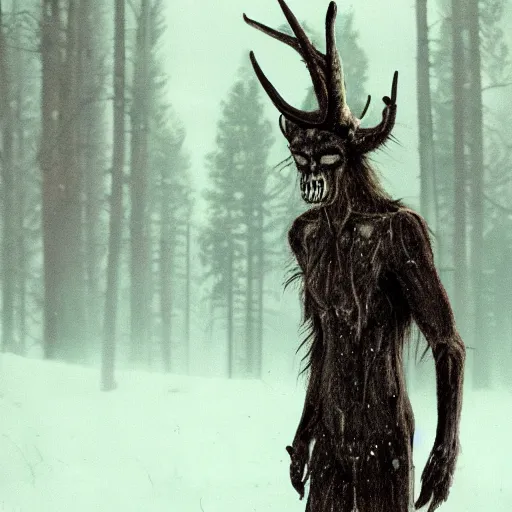 Image similar to a wendigo in the x - files