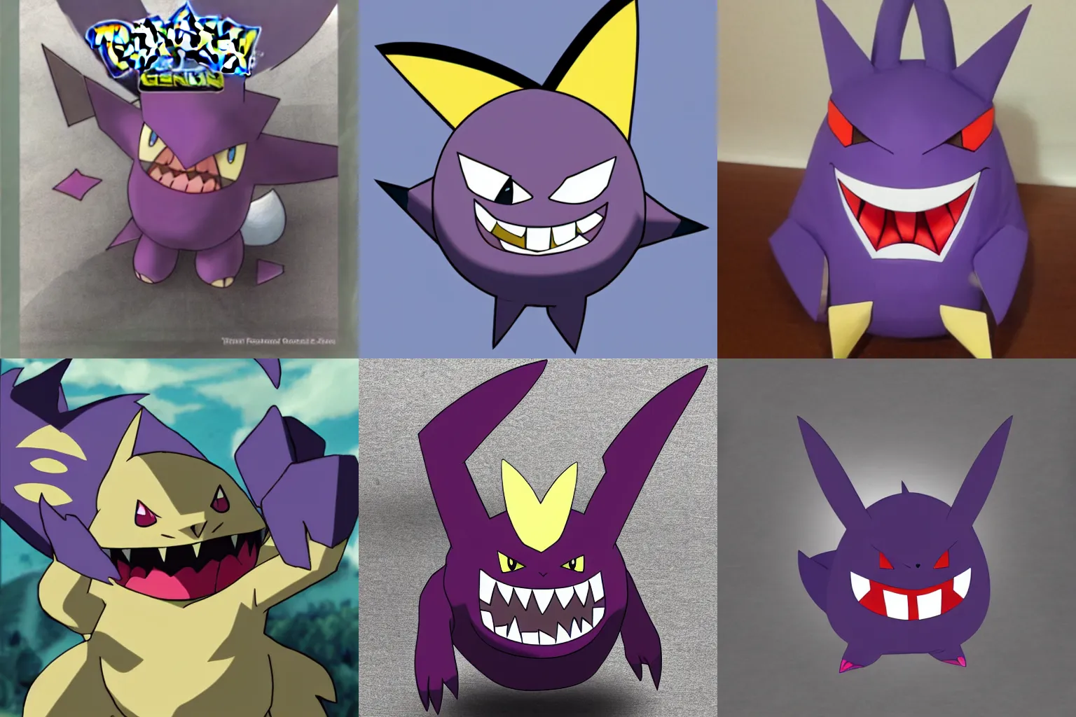 Shiny Gastly, Haunter and Gengar 3D assets discovered in app's