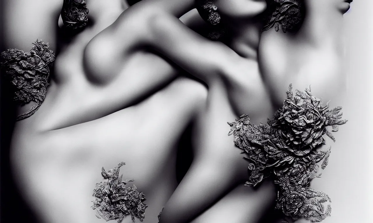 Image similar to fragrance advertising campaign by ruth bernhard, highly detailed, intricate