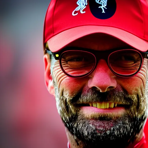 Image similar to Jurgen Klopp, fantasy, EOS R5, f/1.8 , HDR, natural lighting , award winning photograph, 8k, Mucha style,