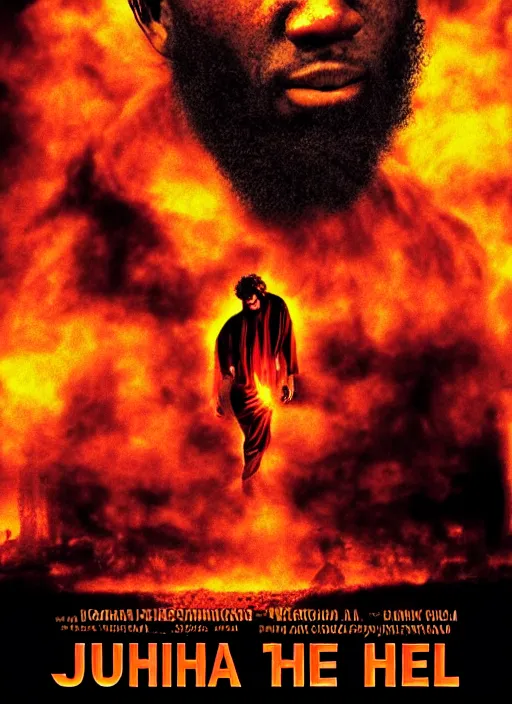 Image similar to Joshua goes to hell: The Movie, cover art