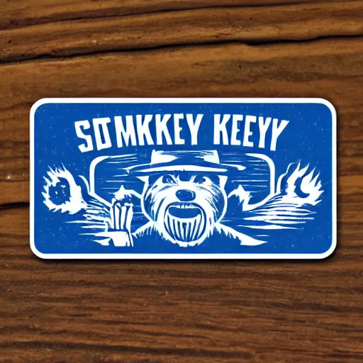 Image similar to Smokey the Bear bumper sticker