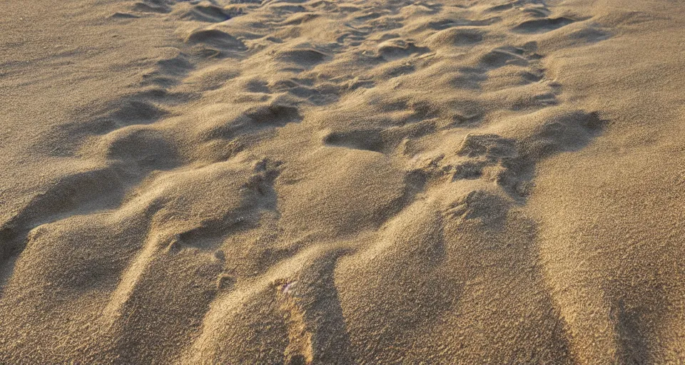 Image similar to quixel render of a sandy beach, detailed sand and rock textures, realistic water, lumen lightmap, 3 d rendered environment