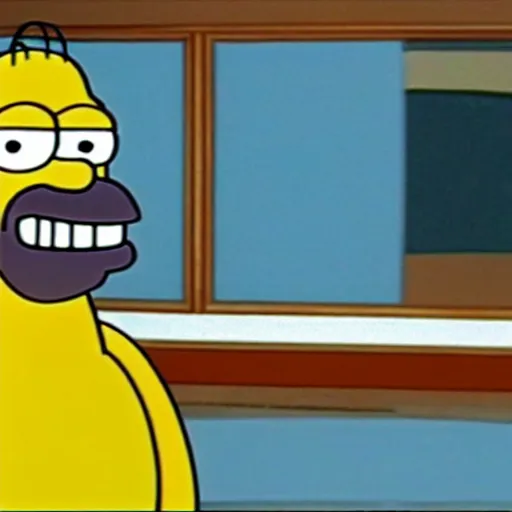 Image similar to screenshot from the office ( 2 0 0 2 ) homer simpson