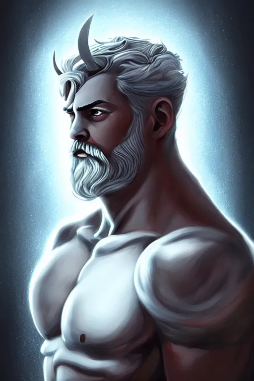 Image similar to the god zeus, portrait, sharp focus, digital art, concept art, award winning, post processed, dynamic lighting, by emylie boivin and rossdraws