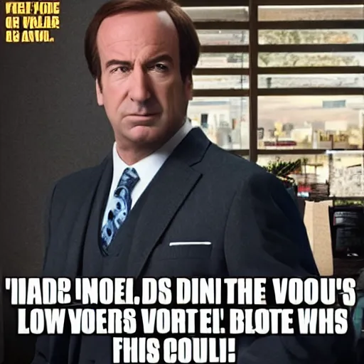 Image similar to “ saul goodman ”