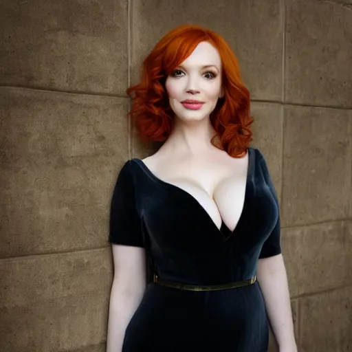 Image similar to photo of a gorgeous christina hendricks, realistic, professionally, professionally color graded, full body shot, sheer teddy, sharp focus, 8 k high definition, insanely detailed, intricate, elegant