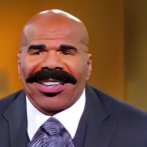 Image similar to a dog with steve harvey's face