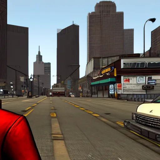 Prompt: ingame screenshot of gta iv