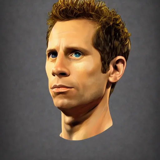 Image similar to dennis reynolds as the golden god, photo realism, perfect face, realistic