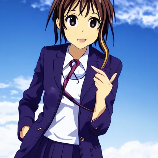 Prompt: professional portrait photograph, realistic photo of haruhi suzumiya from the melancholy of haruhi suzumiya.