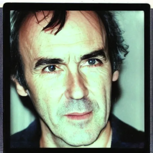 Prompt: polaroid photo of stephen dillane