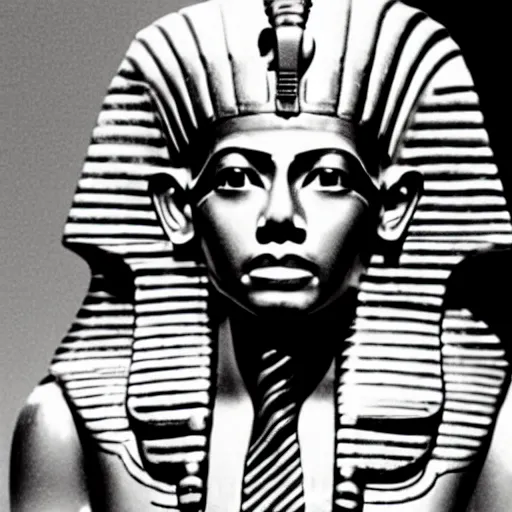 Prompt: president of the united states of america, state of the union, king tut