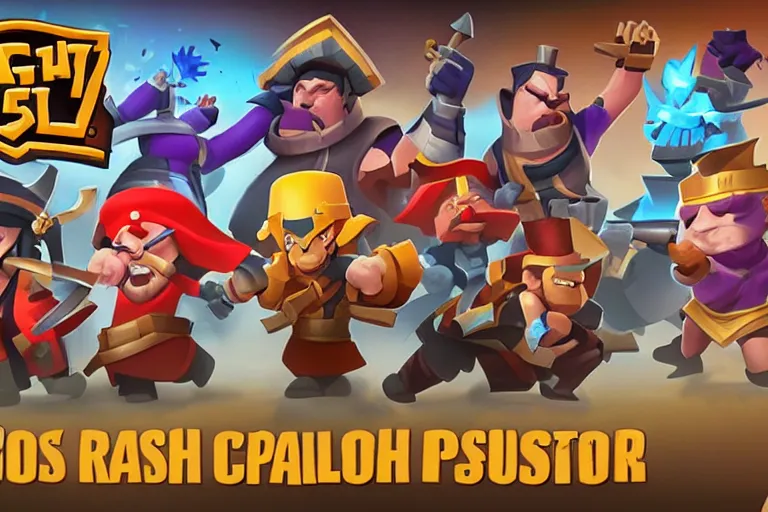 Image similar to new clash royal characters