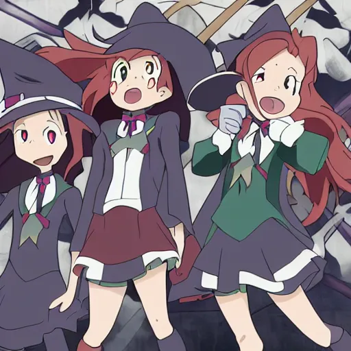 Prompt: little witch academia