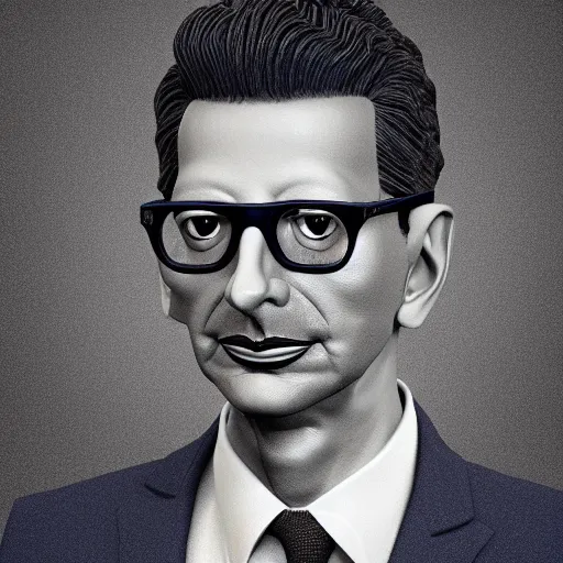 Image similar to hyperrealistic dslr film still of jeff goldblum disguised as a navy bean, stunning 8 k octane comprehensive 3 d render, inspired by istvan sandorfi & greg rutkowski & unreal engine, perfect symmetry, dim volumetric cinematic lighting, extremely hyper - detailed, incredibly real lifelike attributes & flesh texture, intricate, masterpiece, artstation, stunning