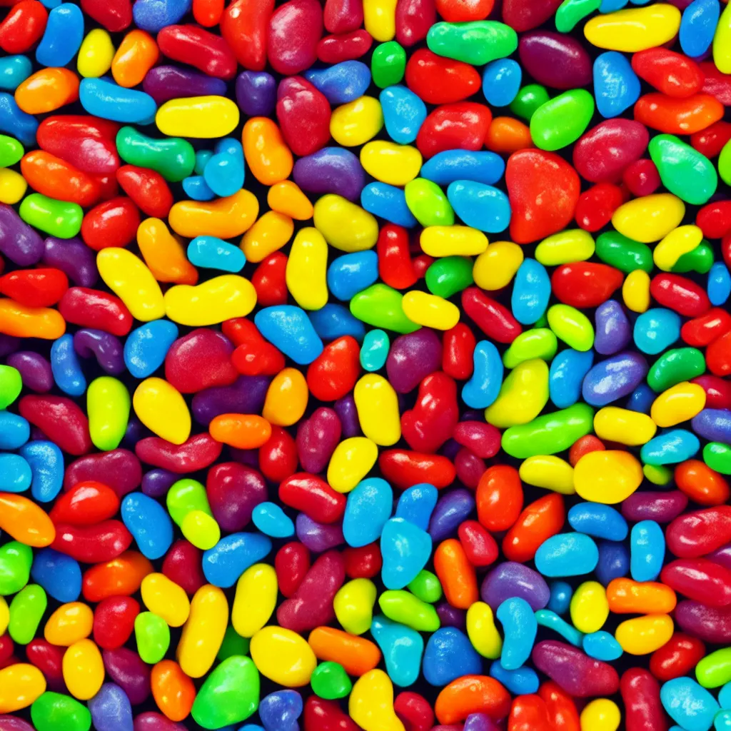 Image similar to jellybeans texture art, 4k