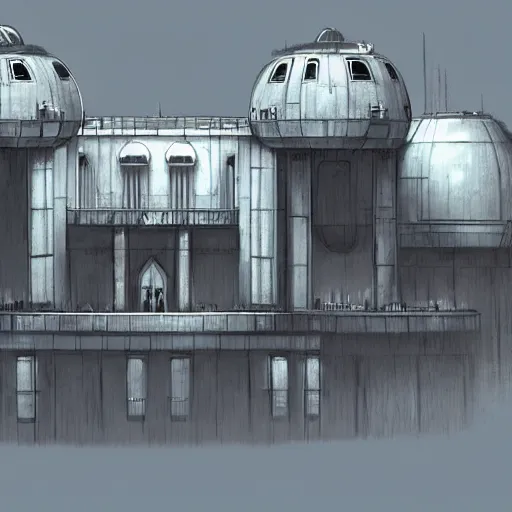 Image similar to if the whitehouse was in star wars, concept art, trending on art station.