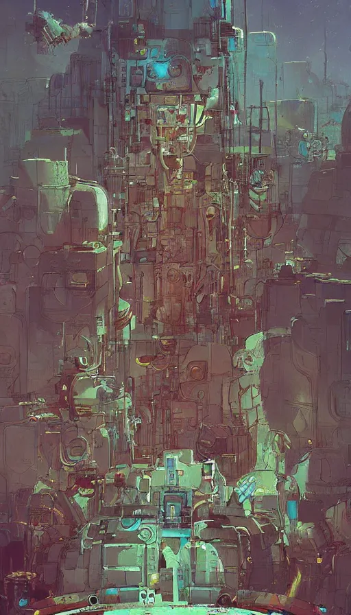 Image similar to psytrance artwork, by ian mcque