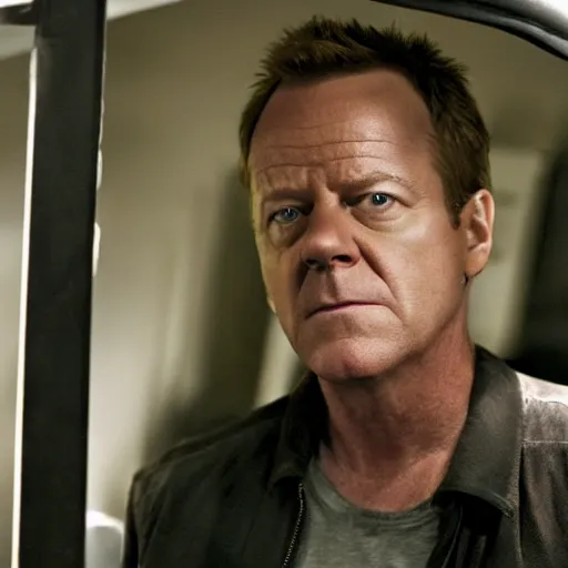 Prompt: movie still of Jack Bauer in Breaking Bad (2008-2013)