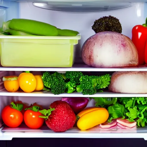 Image similar to delicious food, ready to eat, in my fridge