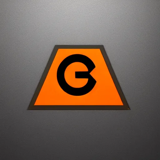 Image similar to Half Life 3 Logo, grainy, cracked, gradient, detailed, very detailed, heavily detailed, intricate details, intricately detailed, digital art, trending on artstation, 3D, studio quality lighting, dramatic lighting HD Quality, 4k resolution, 8k resolution, black background, Half Life 3 Logo is orange and is in the foreground, Realistic, Shiny Lighting, Shiny