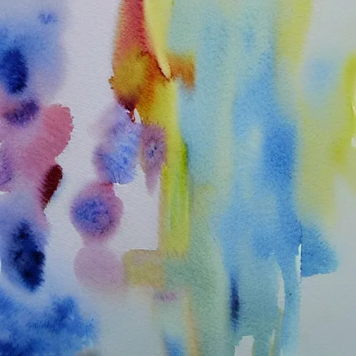 Image similar to watercolour abstracts by elizabeth holmes