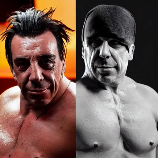 Image similar to chocolate bar in shape of till lindemann