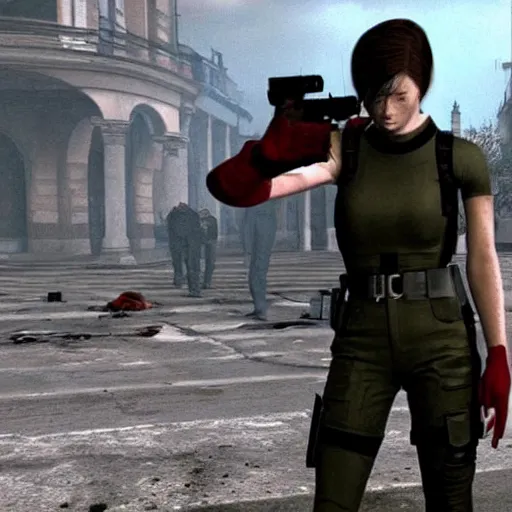 Prompt: Resident Evil set in the Soviet Union