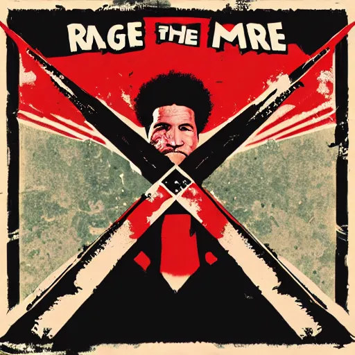 Image similar to rage against the machine