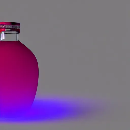 Prompt: a magical bottle with a magical liquid inside of it, octane render, 4k