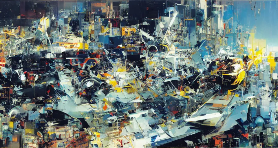 Image similar to the two complementary forces that make up all aspects and phenomena of life, by John Berkey